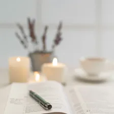 Open Bible, representing Scripture as the foundation of our faith